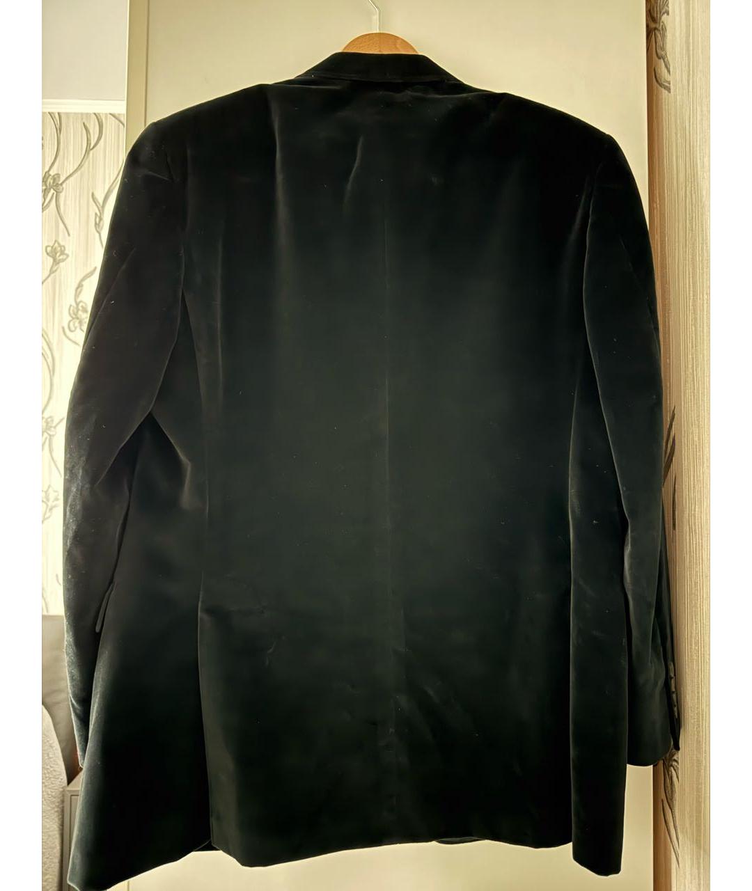 LANVIN Черный бархатный пиджак, фото 2