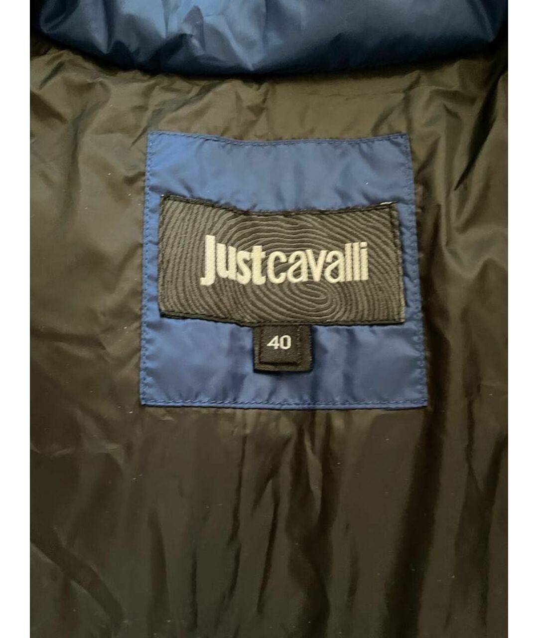 JUST CAVALLI Голубая куртка, фото 3