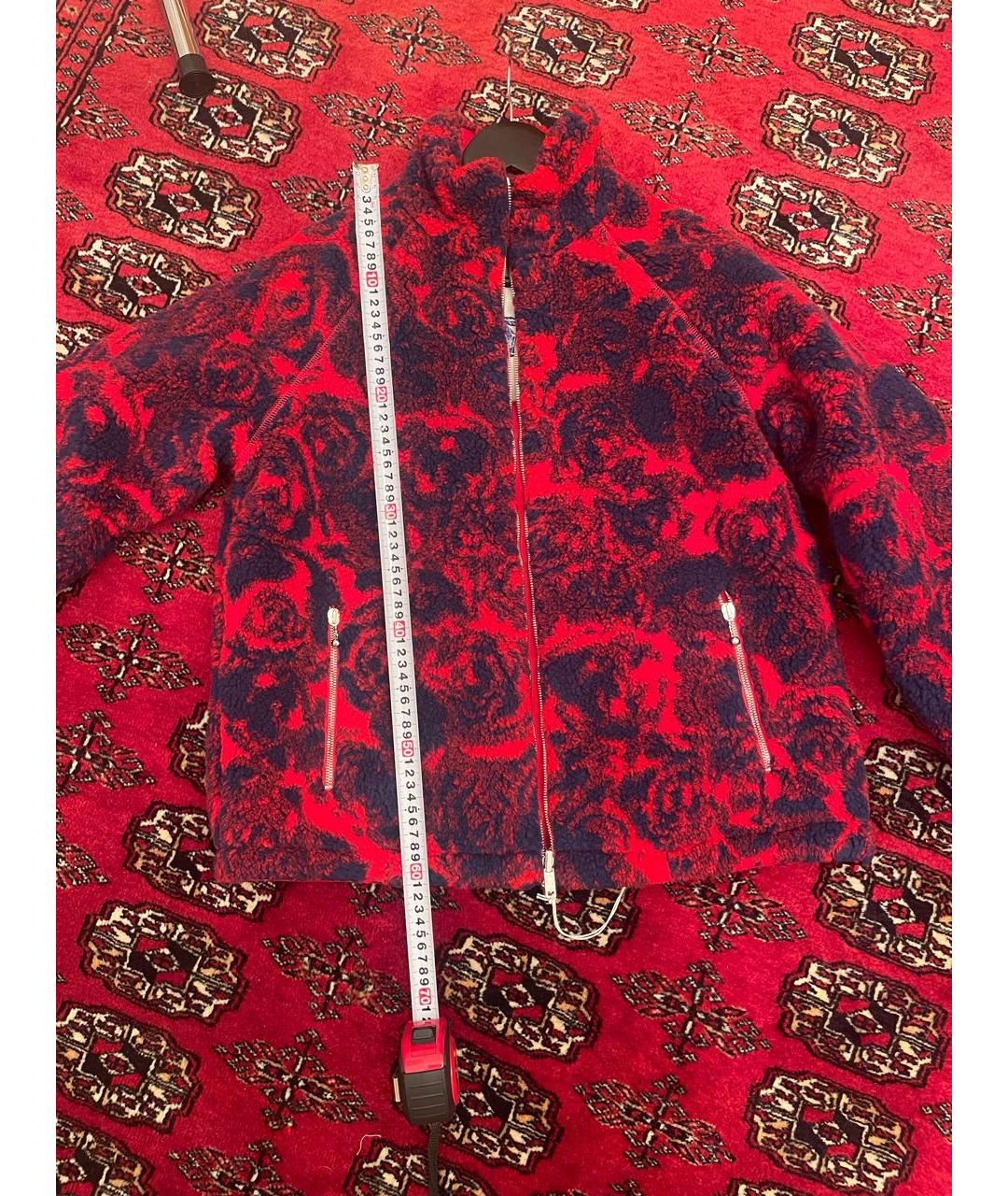 BURBERRY Красная полиэстеровая куртка, фото 6