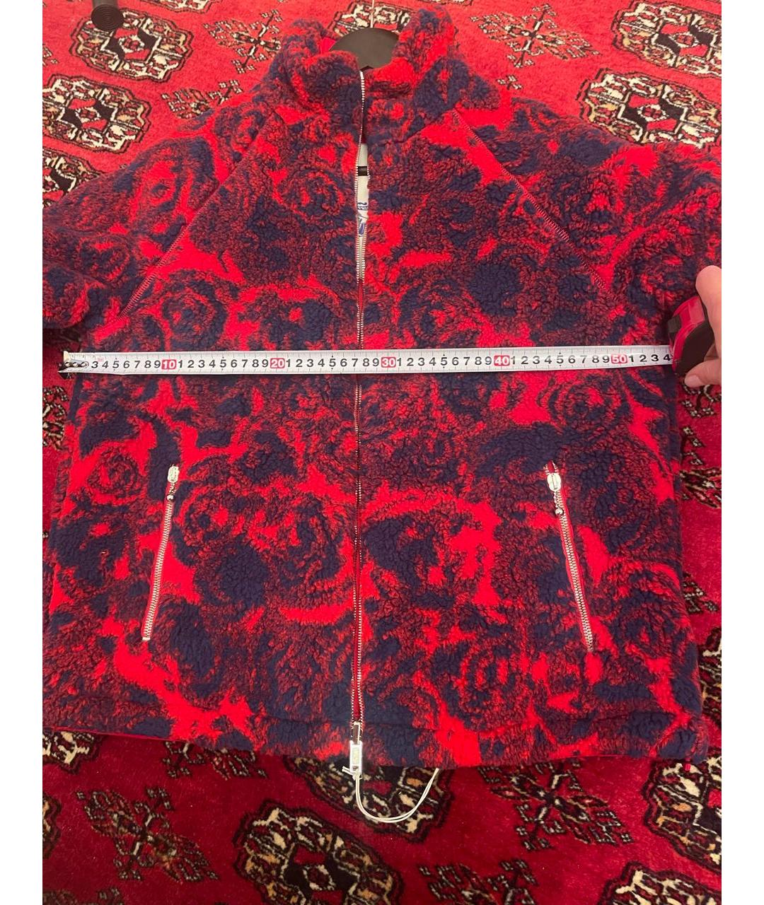 BURBERRY Красная полиэстеровая куртка, фото 5