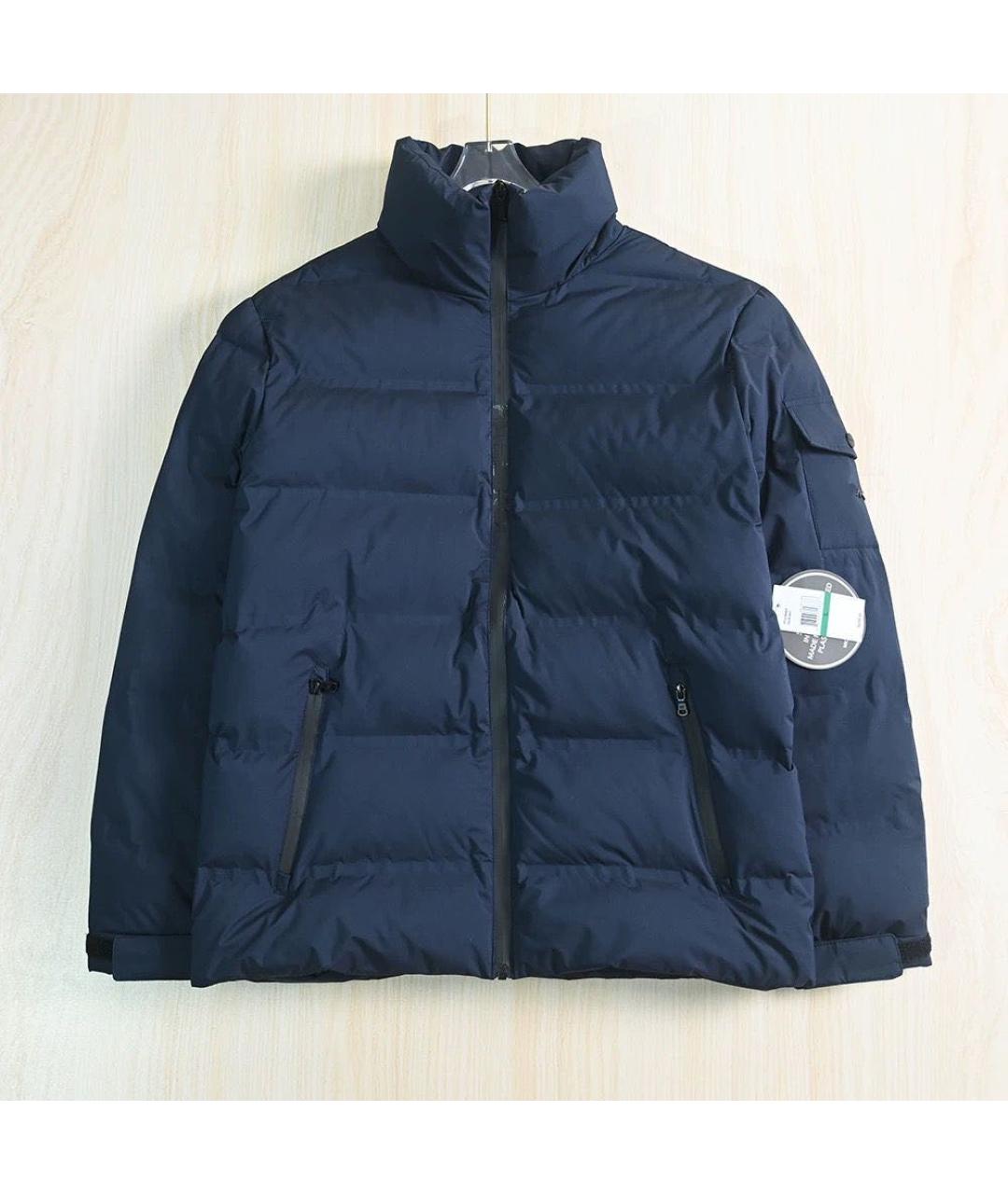 MICHAEL KORS Темно-синий полиэстеровый пуховик, фото 6