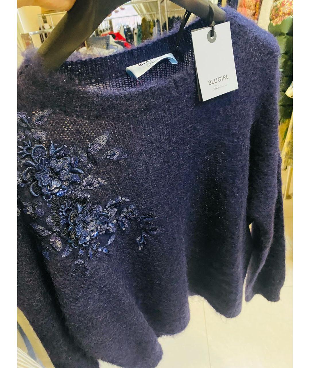 BLUGIRL Темно-синий джемпер / свитер, фото 6
