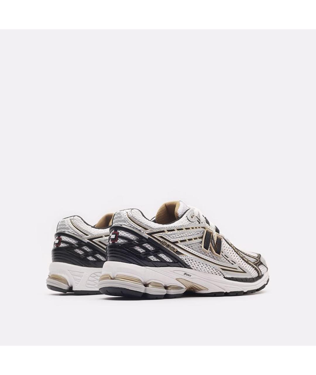 NEW BALANCE Белые текстильные кроссовки, фото 4