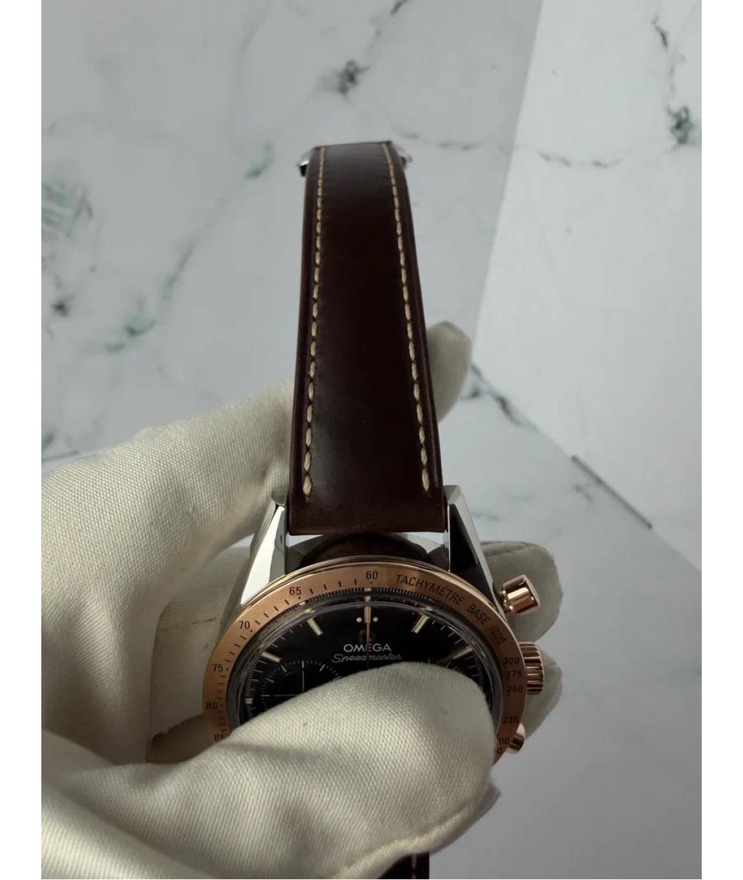 OMEGA Золотые часы из розового золота, фото 6