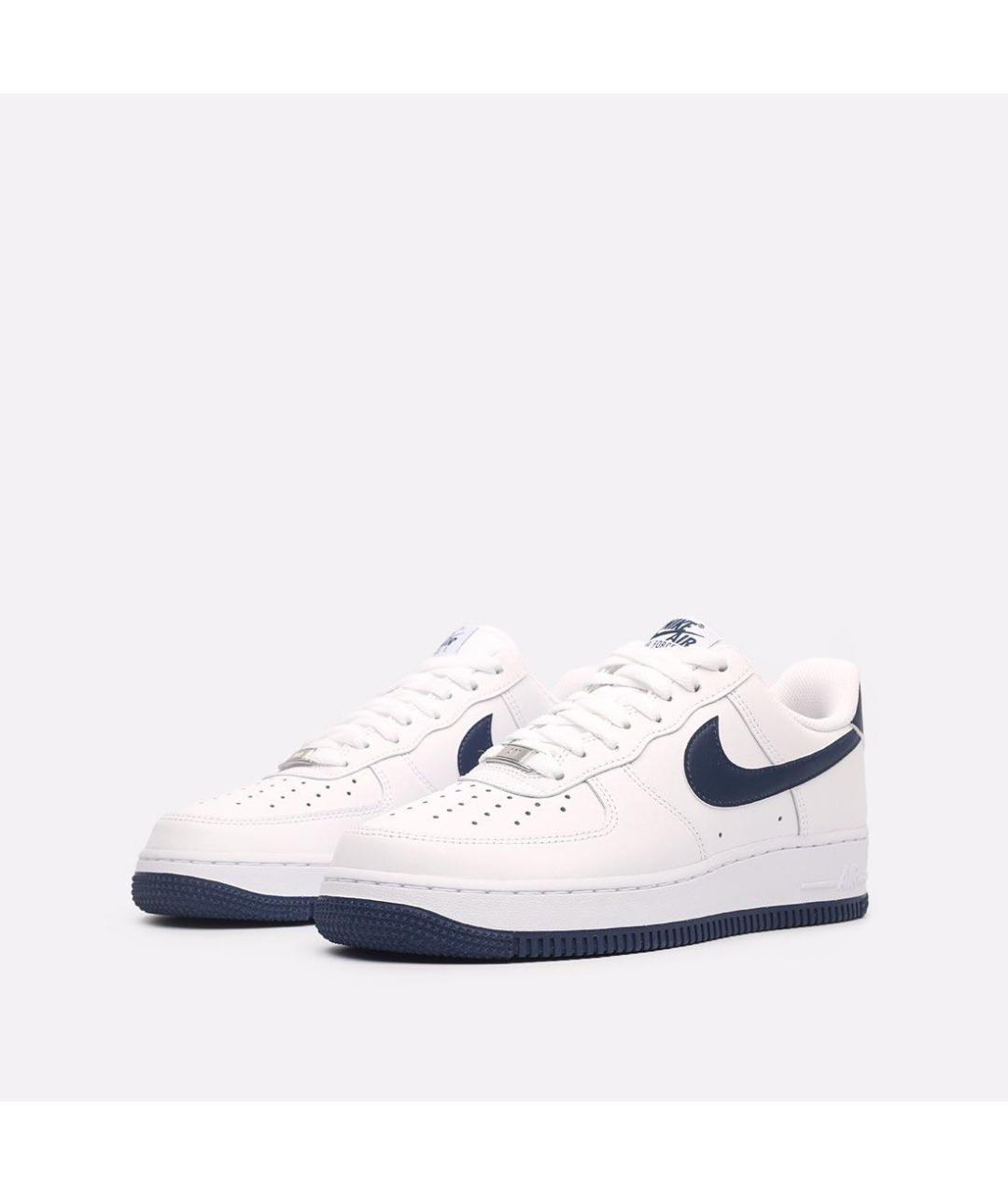 NIKE Белые кожаные кроссовки, фото 2