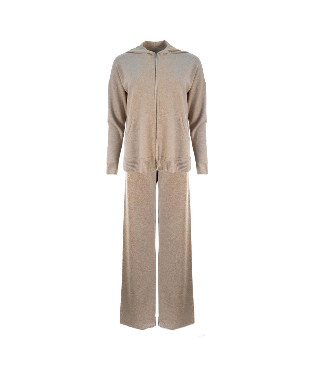 FALCONERI Бежевый кашемировый костюм с брюками, фото 10
