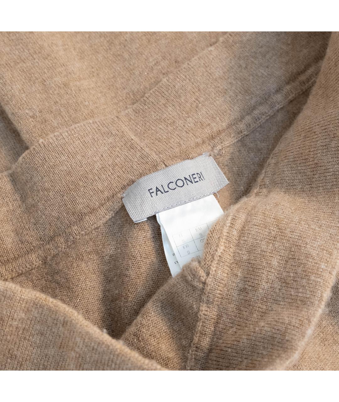 FALCONERI Бежевый кашемировый костюм с брюками, фото 9