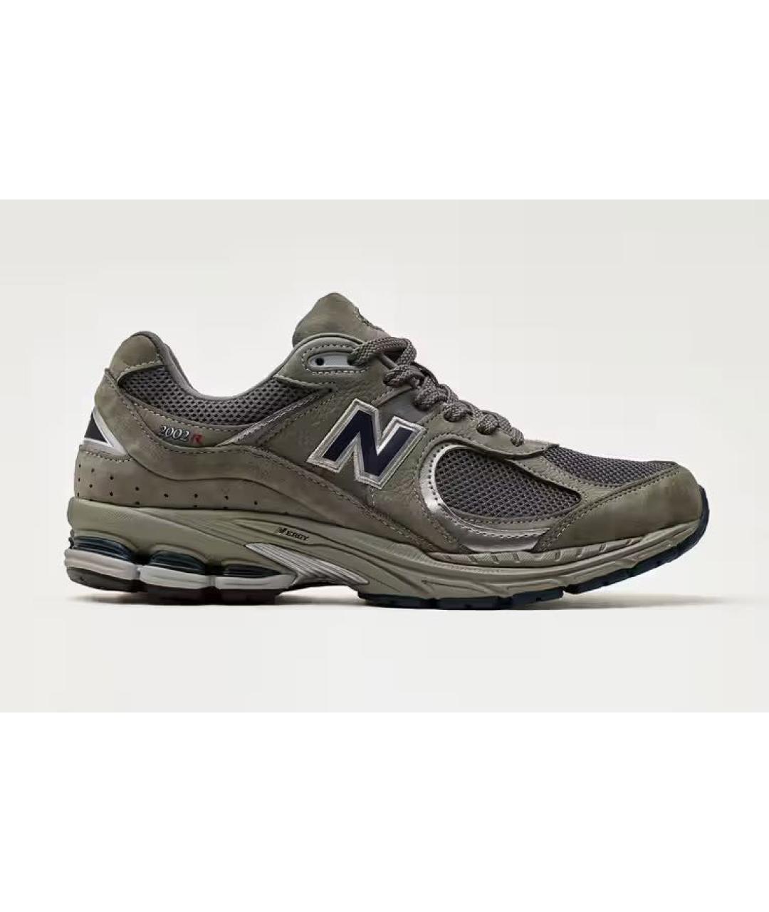 NEW BALANCE Хаки текстильные кроссовки, фото 4