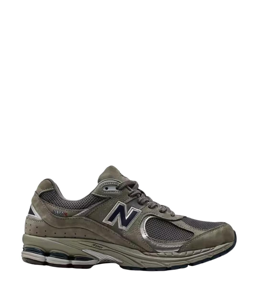 NEW BALANCE Хаки текстильные кроссовки, фото 1
