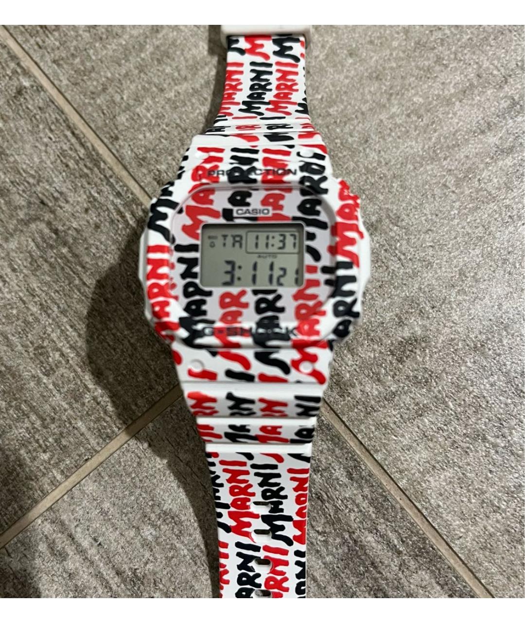 MARNI Белые часы, фото 5