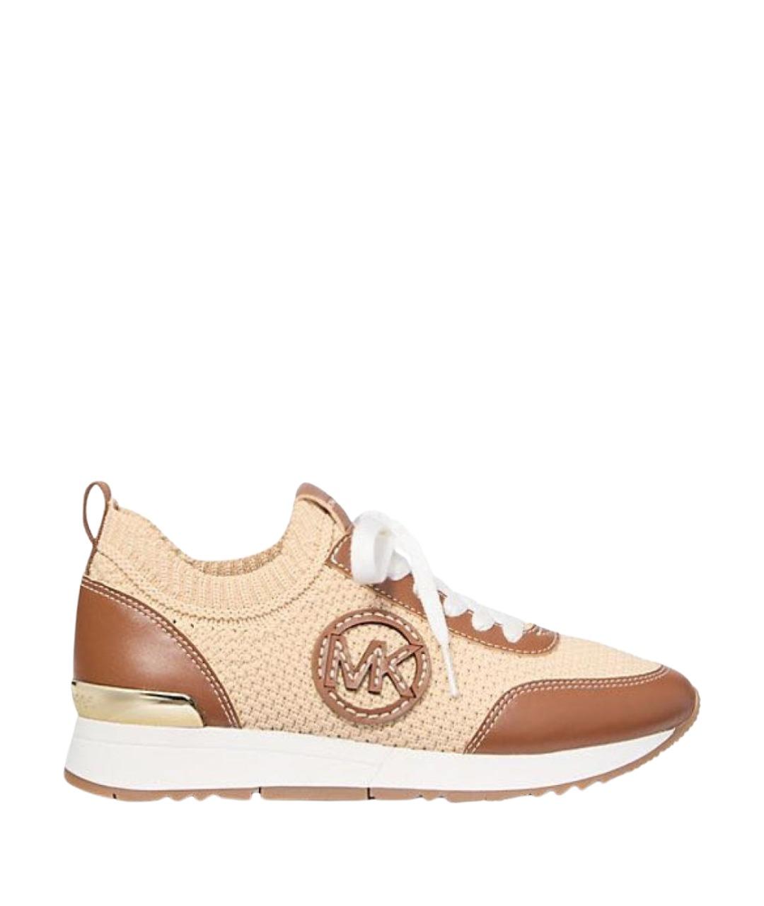 MICHAEL KORS Бежевые кроссовки, фото 1