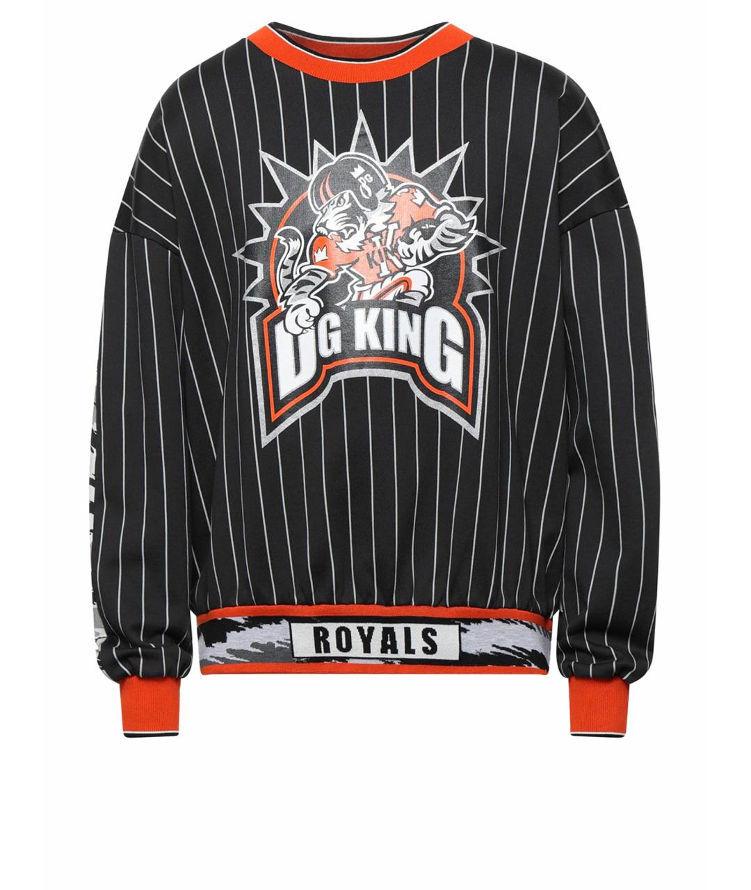 DOLCE&GABBANA Черный хлопковый спортивный костюм, фото 1