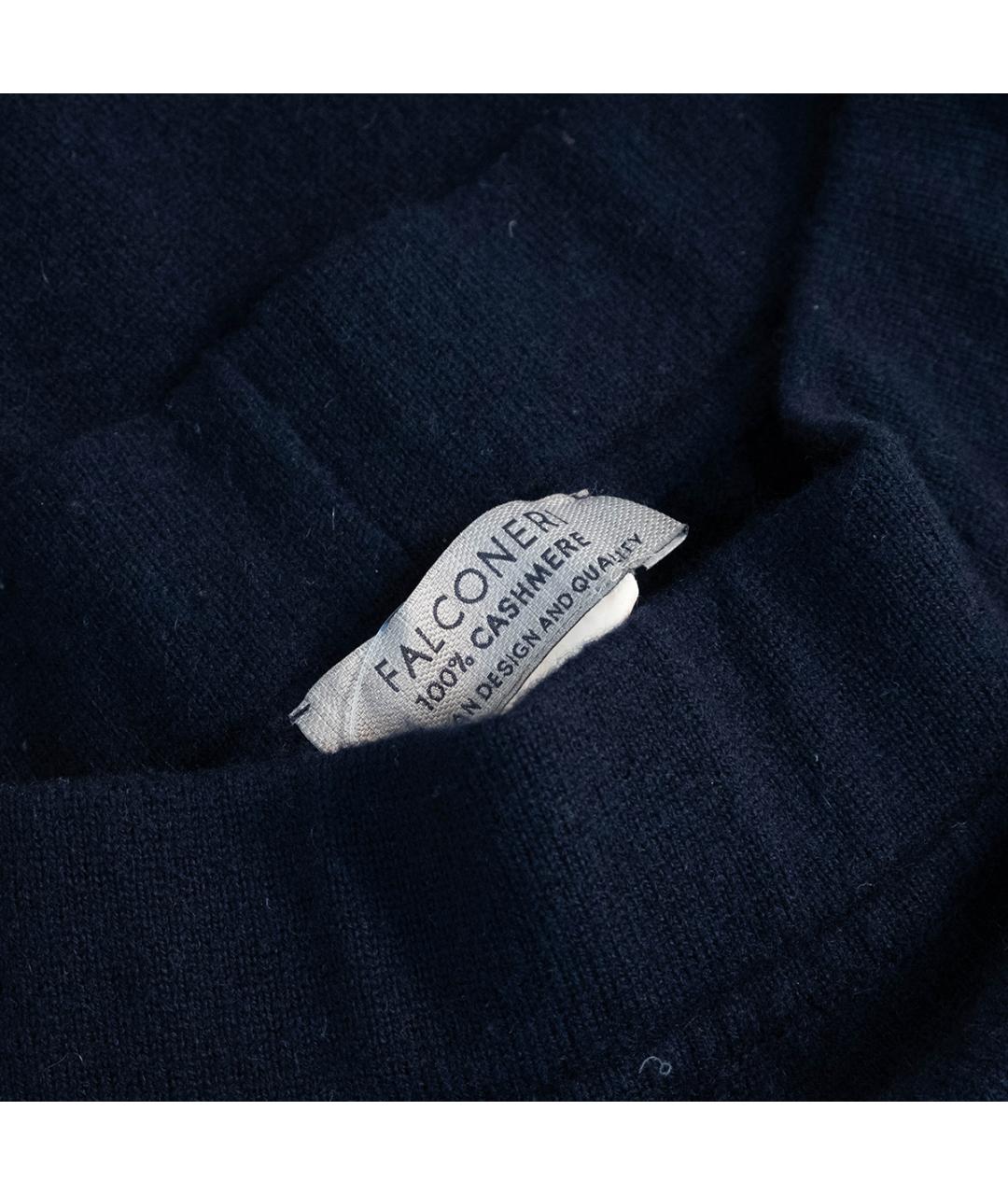 FALCONERI Темно-синий кашемировый костюм с брюками, фото 9