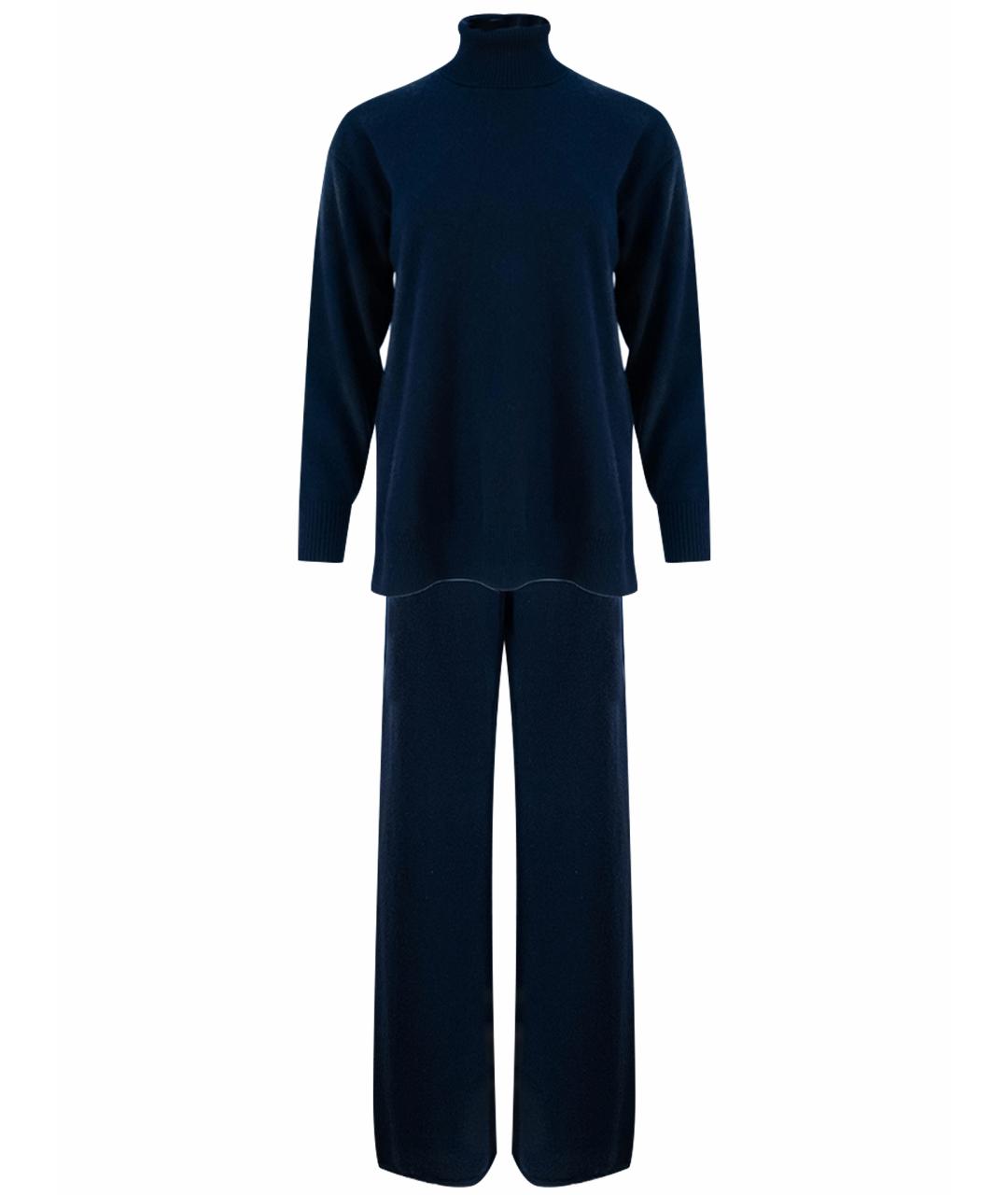 FALCONERI Темно-синий кашемировый костюм с брюками, фото 1