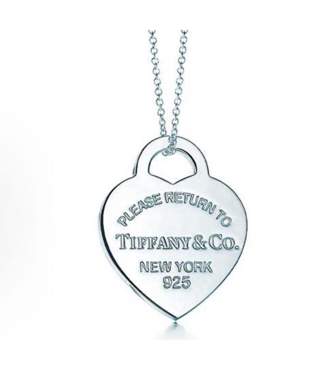 TIFFANY&CO Серебряное серебряное колье, фото 5