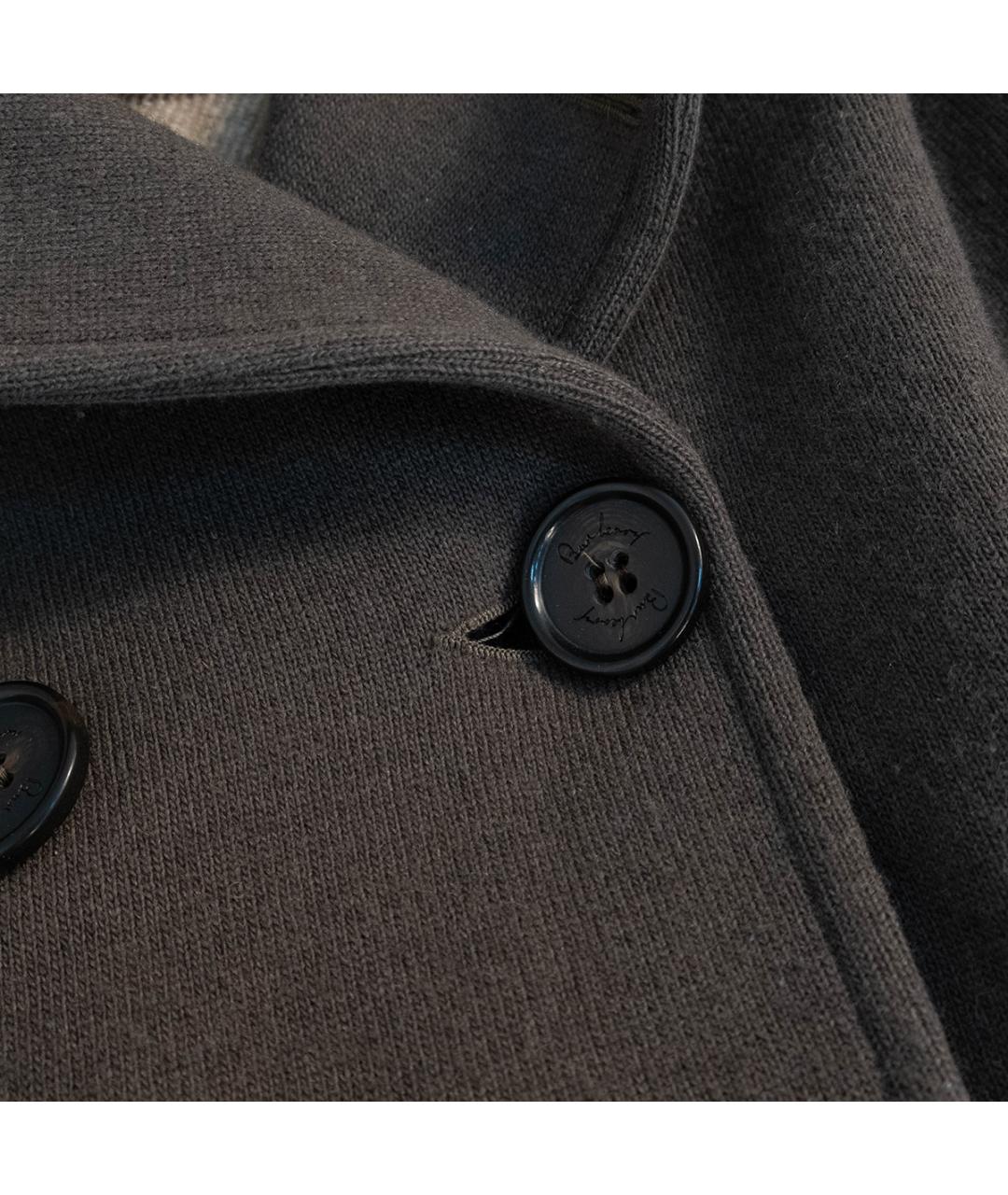 BURBERRY Хаки шерстяное пальто, фото 4