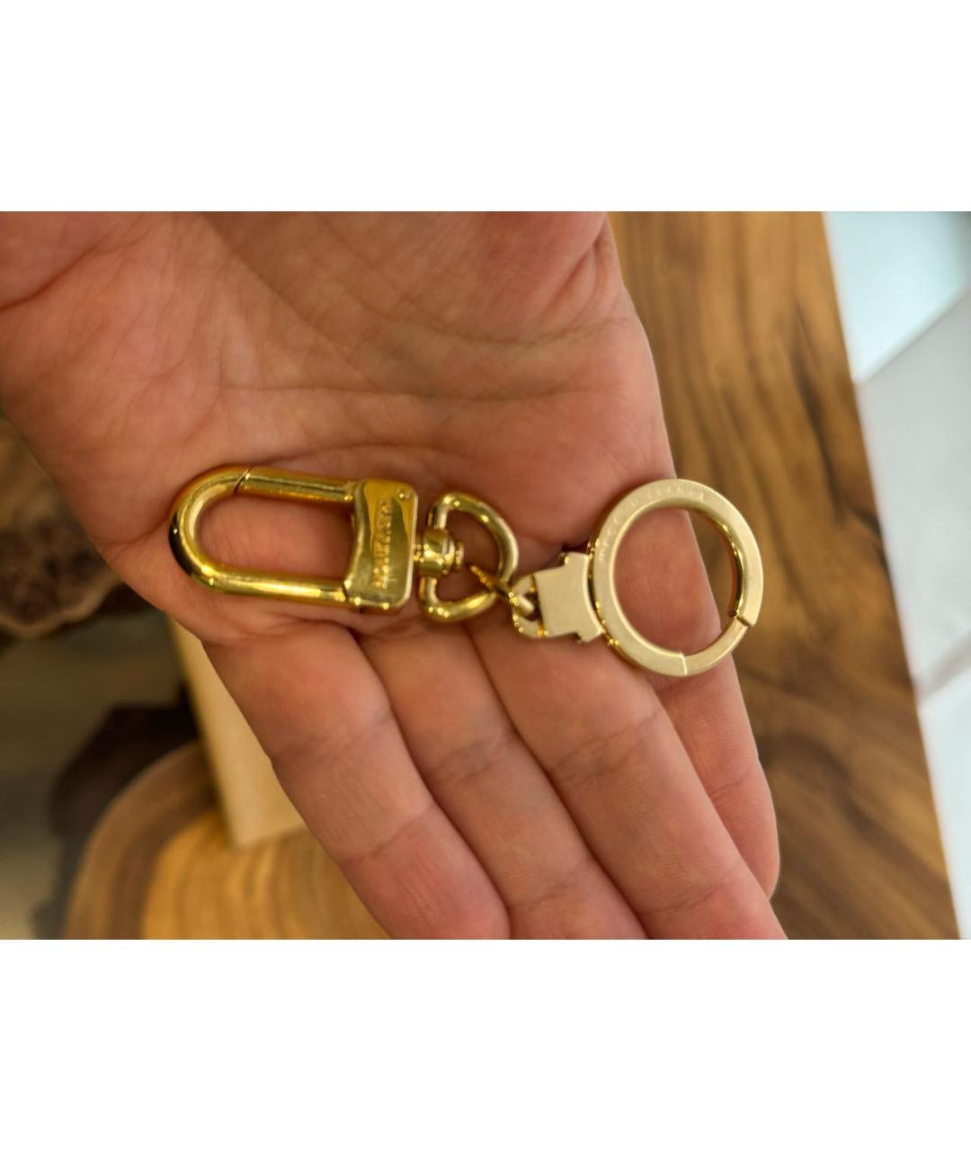 LOUIS VUITTON Желтый брелок, фото 2