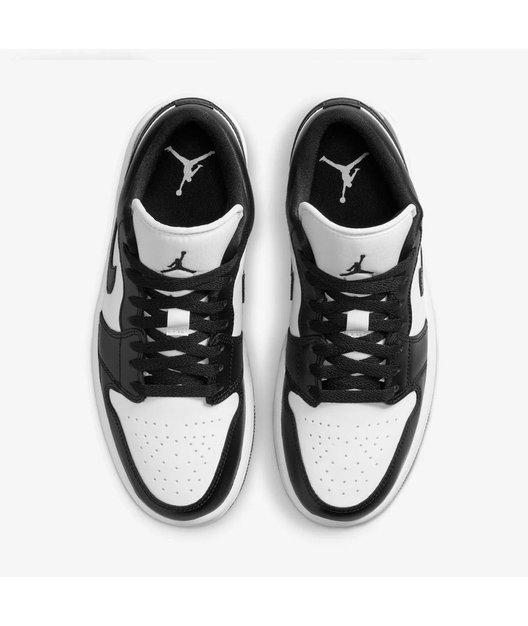 JORDAN Черные кожаные кроссовки, фото 3