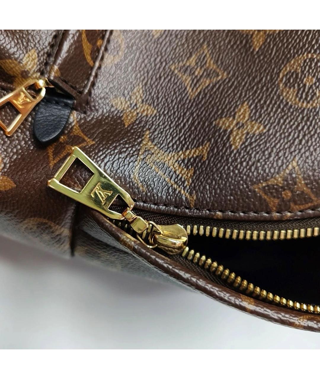 LOUIS VUITTON Коричневый рюкзак, фото 7