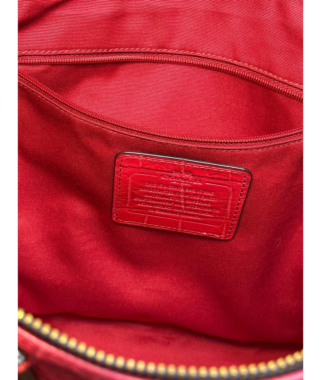 COACH Мульти кожаная сумка через плечо, фото 7