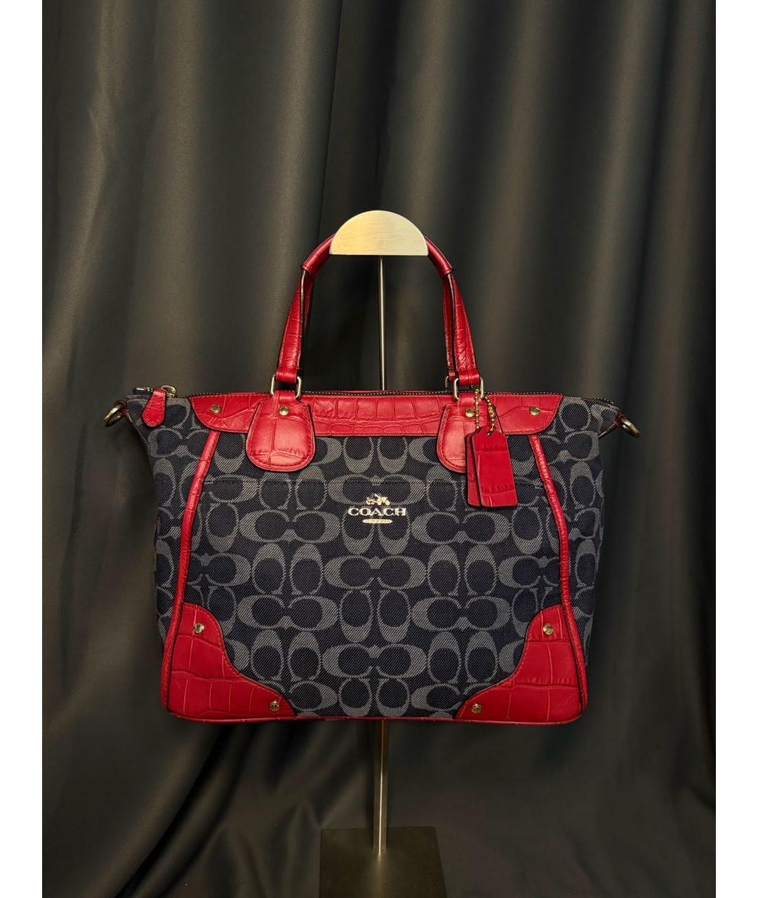 COACH Мульти кожаная сумка через плечо, фото 9