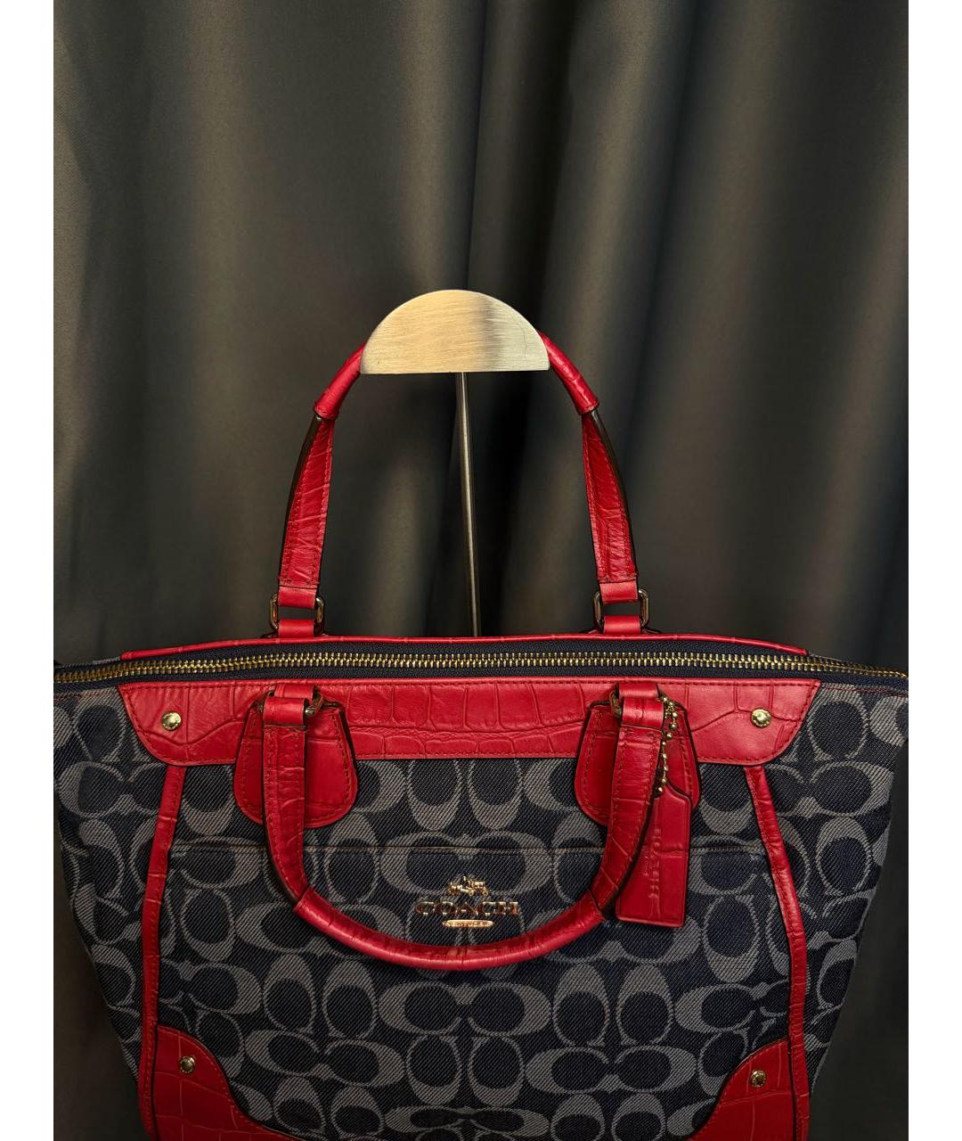 COACH Мульти кожаная сумка через плечо, фото 5