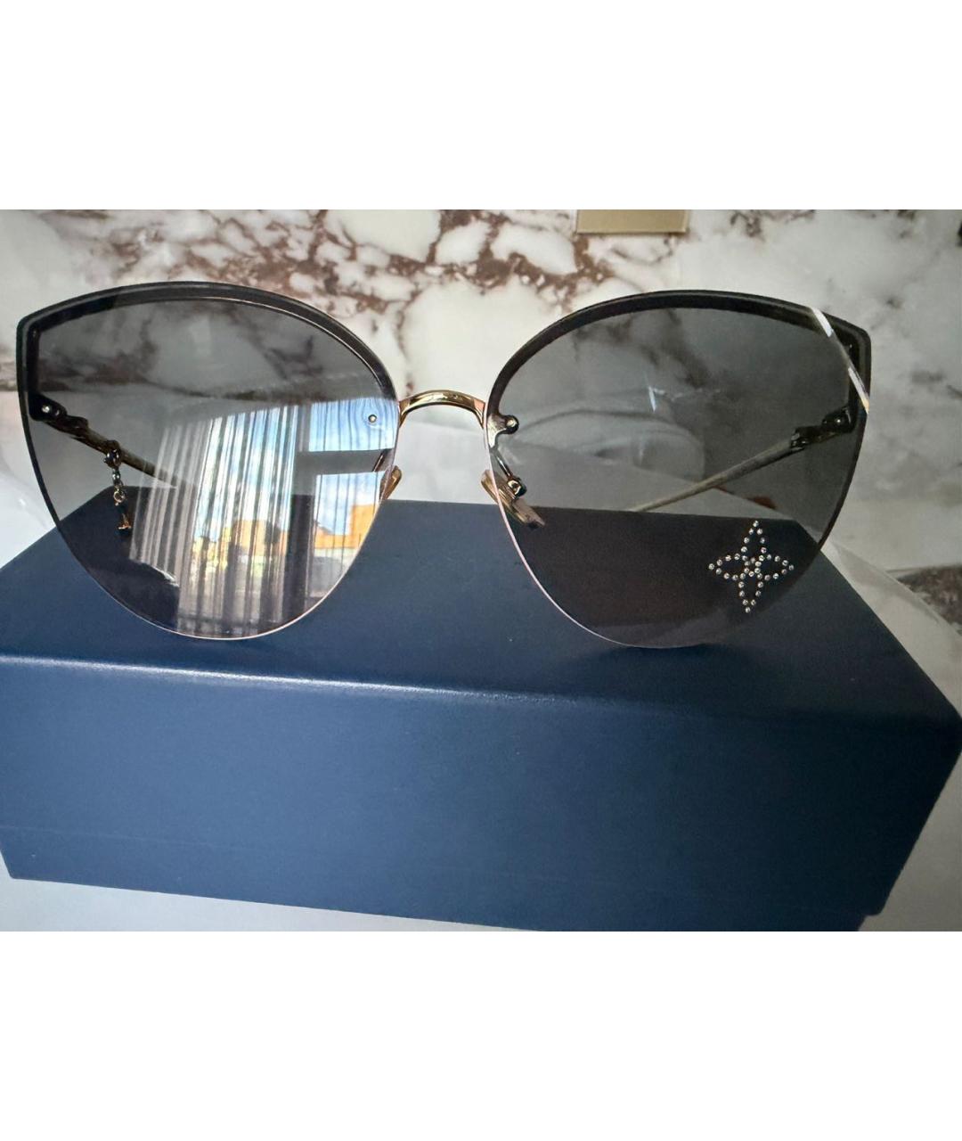 LOUIS VUITTON Мульти металлические солнцезащитные очки, фото 3