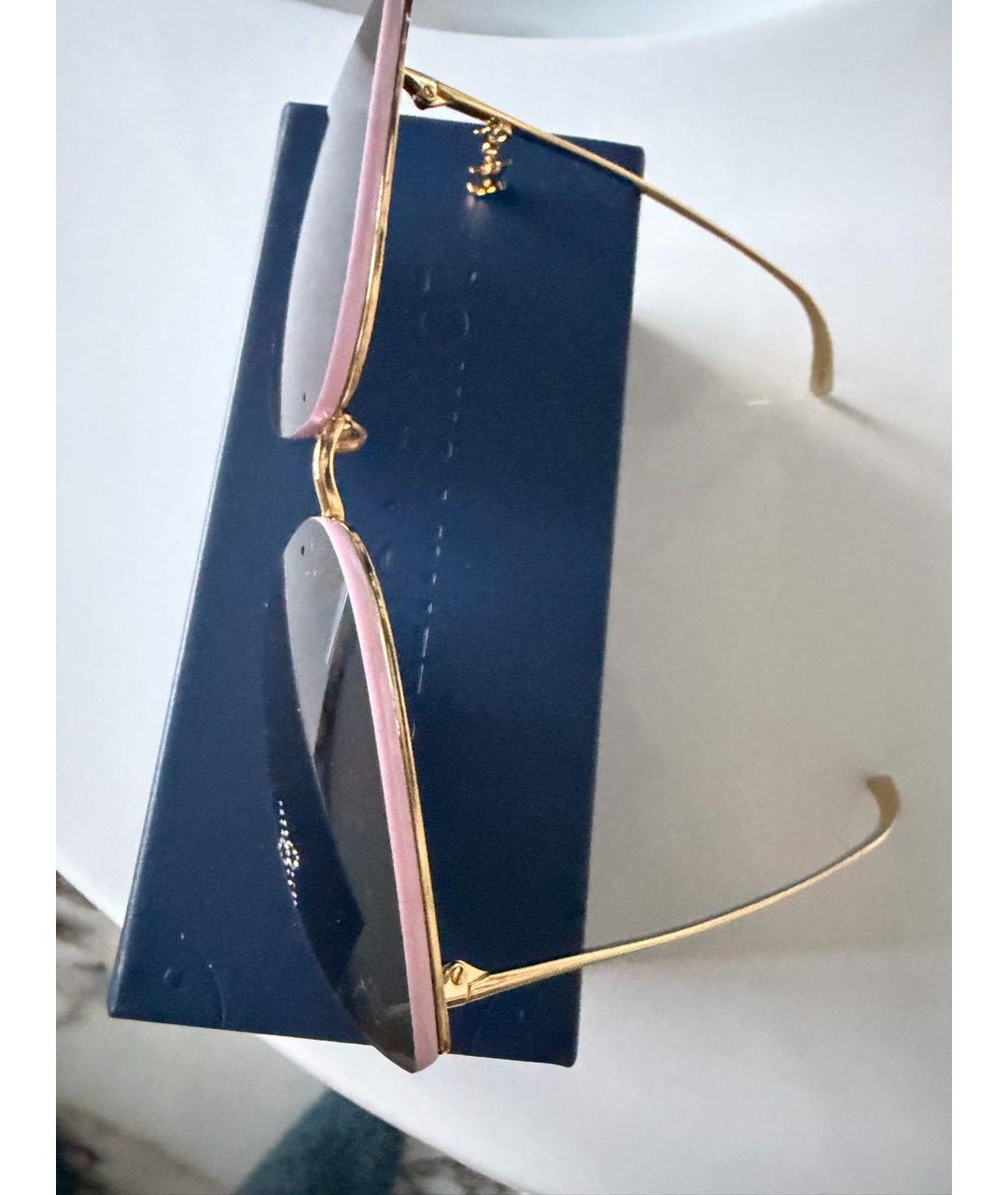 LOUIS VUITTON Мульти металлические солнцезащитные очки, фото 6