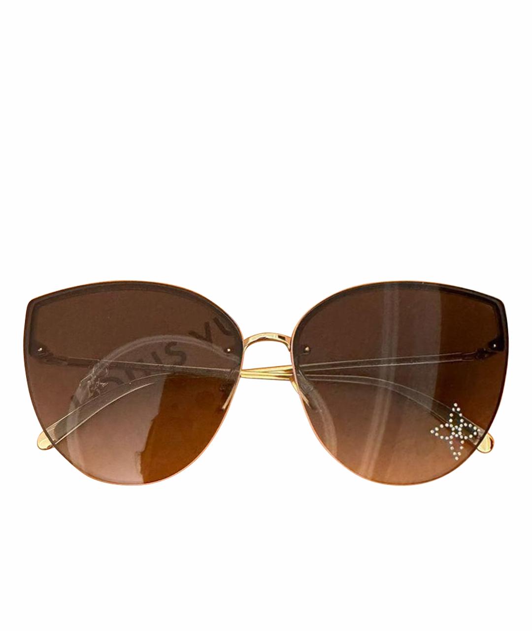 LOUIS VUITTON Мульти металлические солнцезащитные очки, фото 1