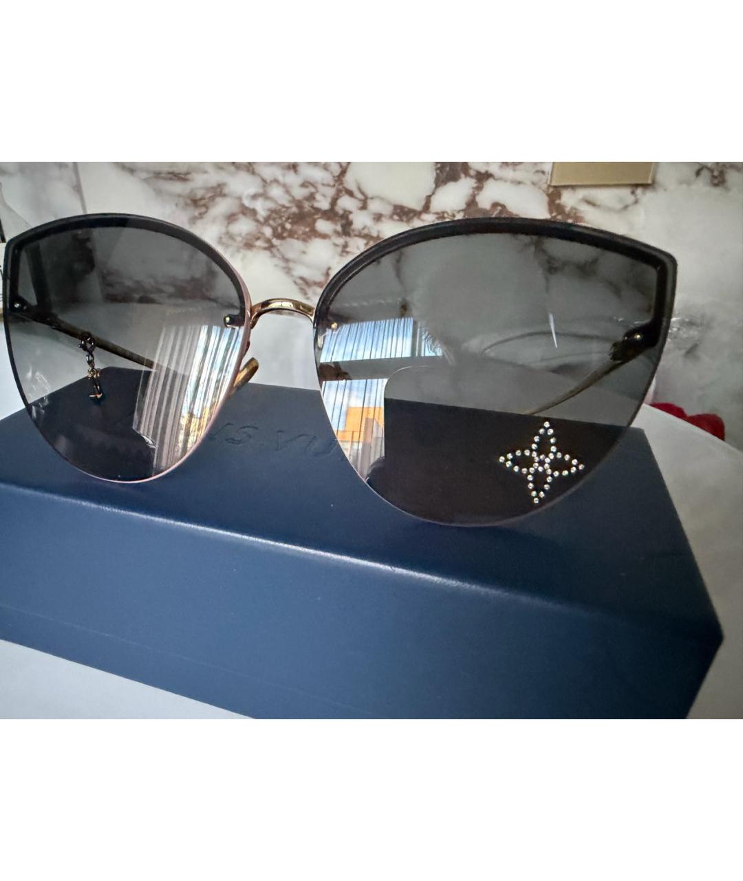 LOUIS VUITTON Мульти металлические солнцезащитные очки, фото 7