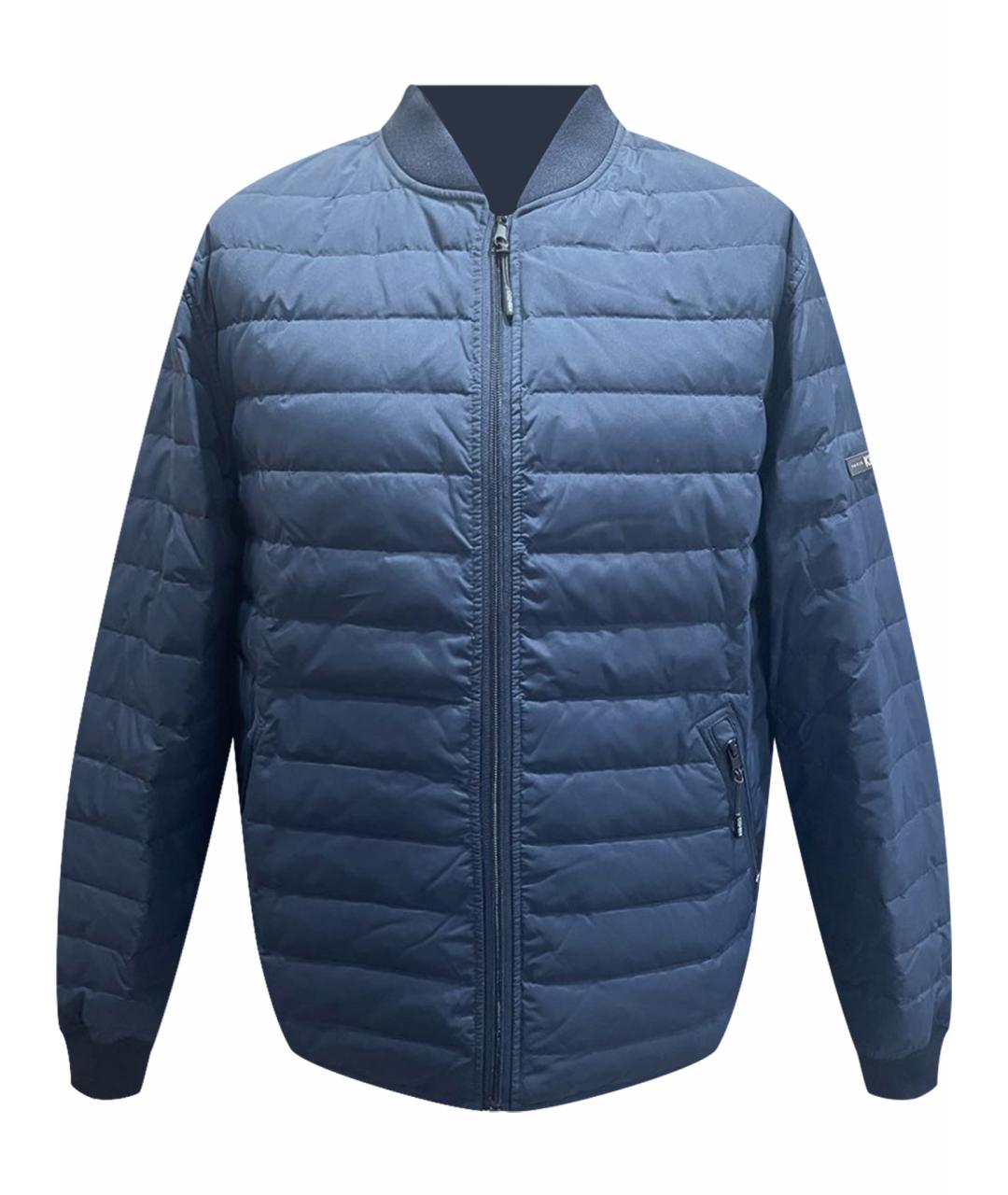 KENZO Темно-синяя полиэстеровая куртка, фото 1