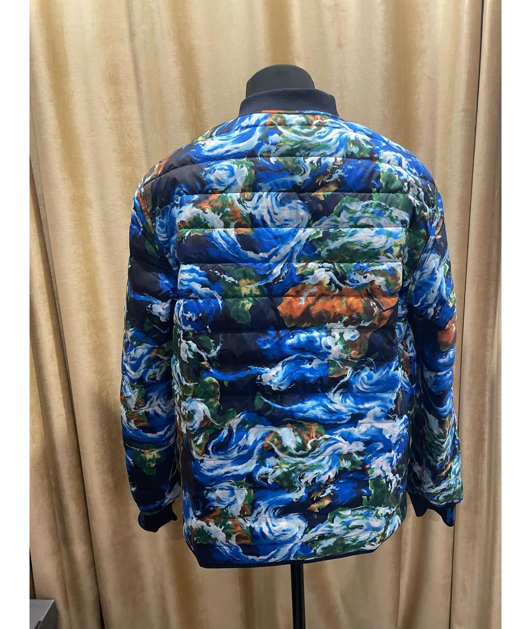 KENZO Темно-синяя полиэстеровая куртка, фото 7