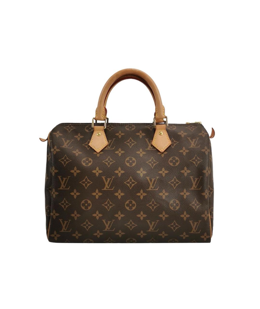 LOUIS VUITTON Коричневая сумка с короткими ручками, фото 1