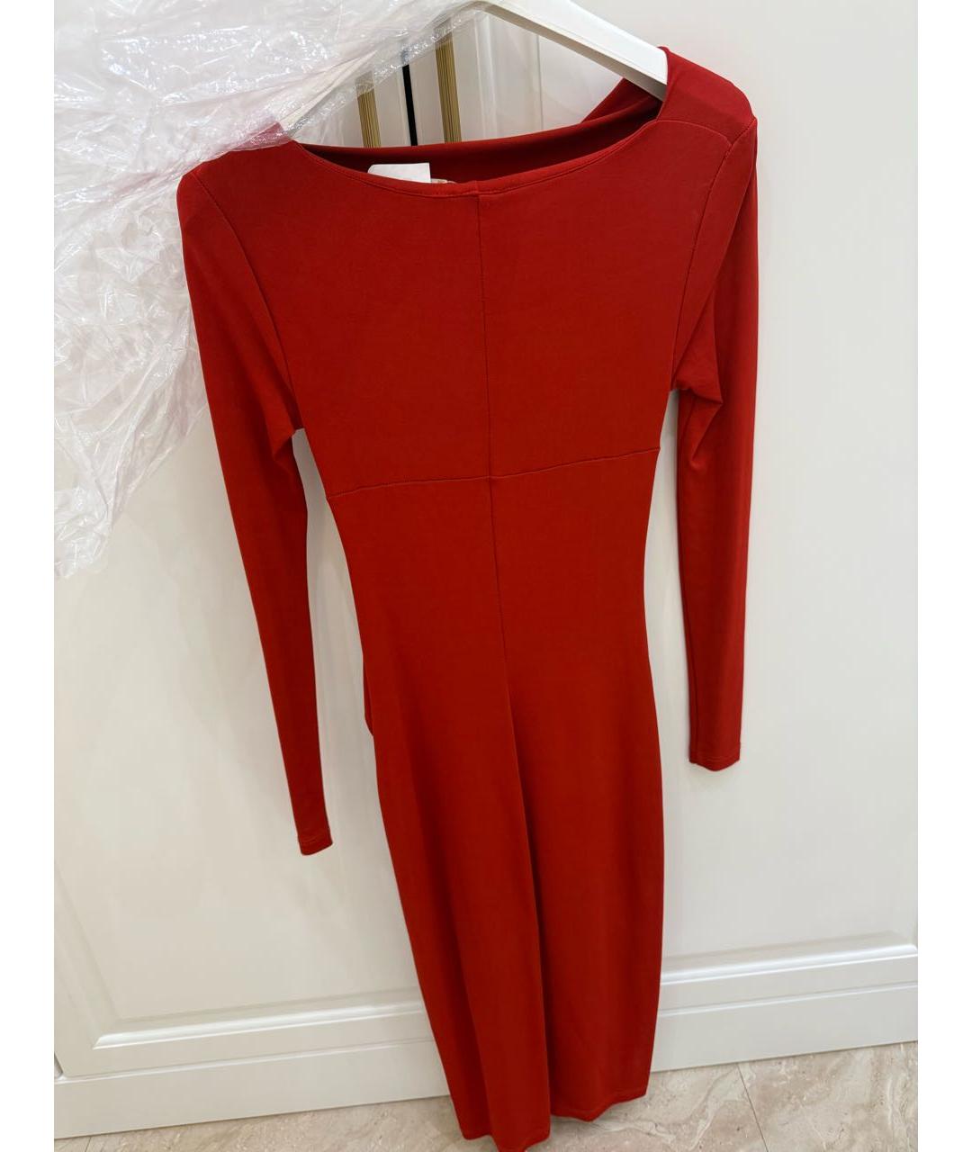 MICHAEL KORS Красное коктейльное платье, фото 2