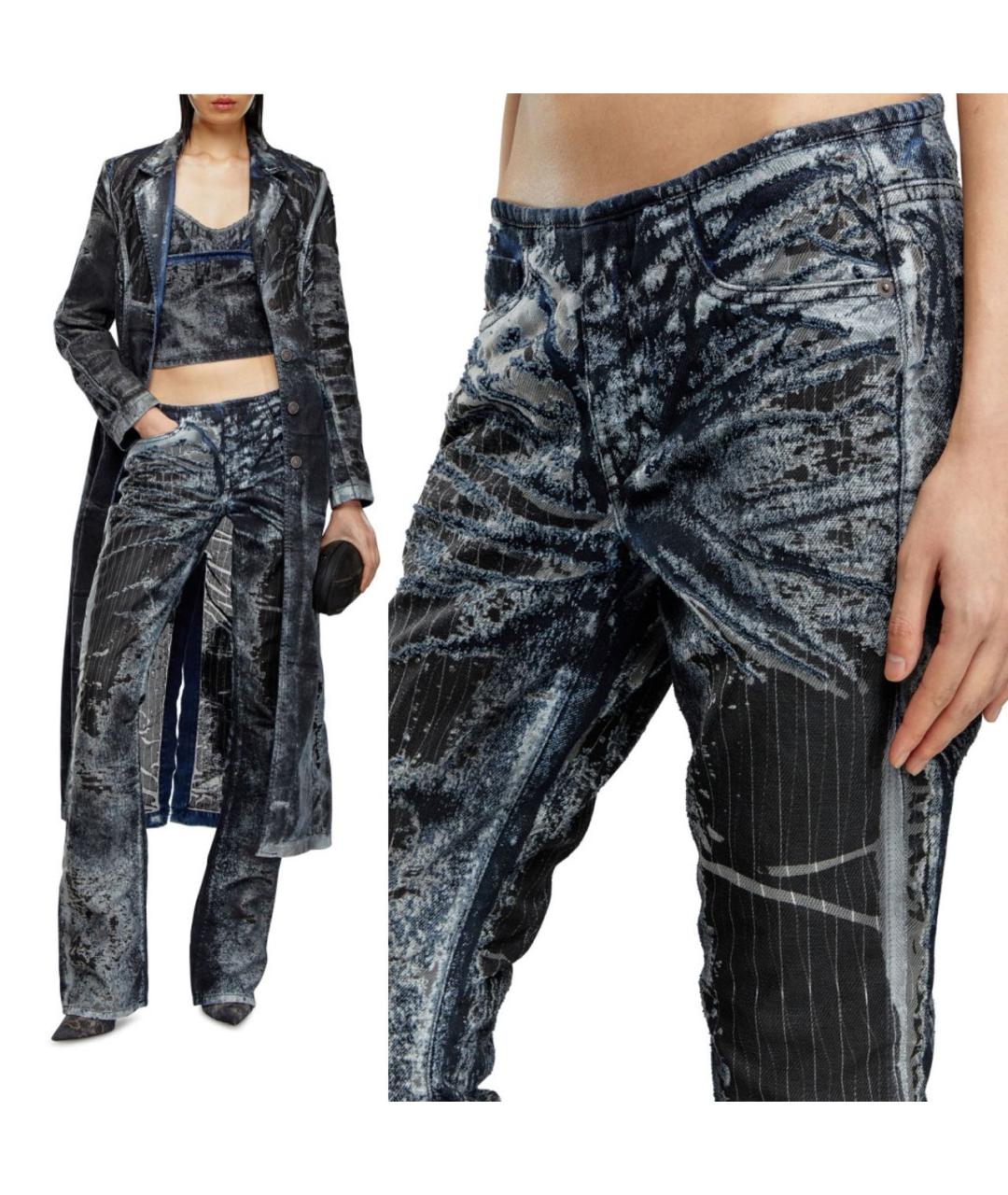 DIESEL Мульти джинсы клеш, фото 3