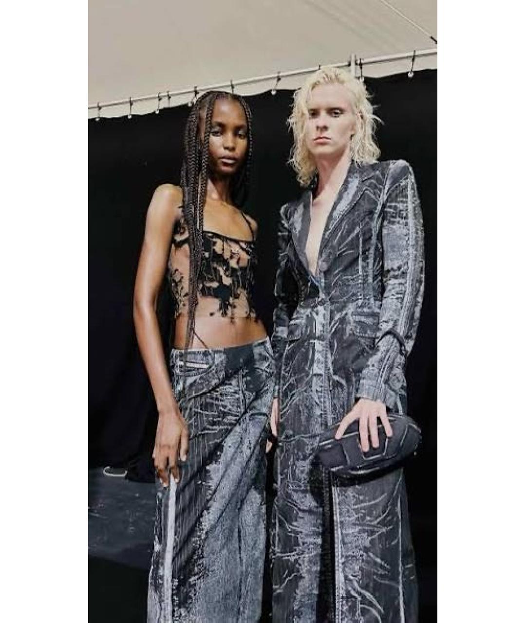 DIESEL Мульти джинсы клеш, фото 7