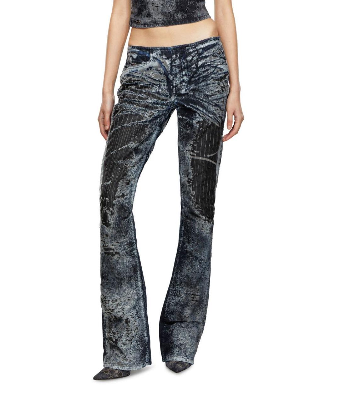 DIESEL Мульти джинсы клеш, фото 2