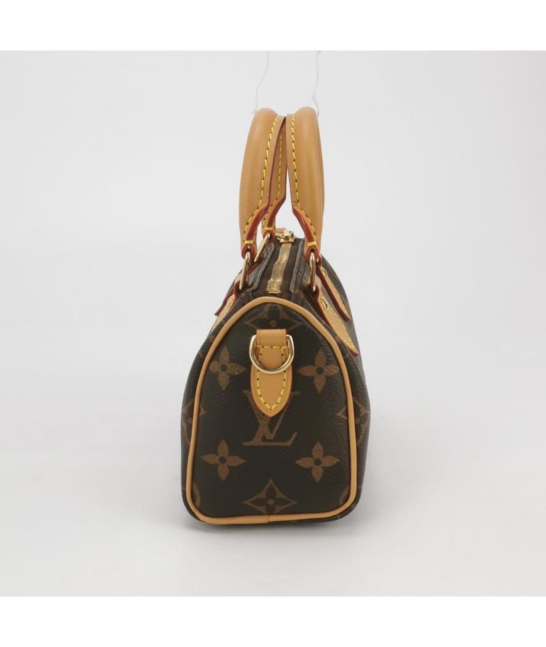 LOUIS VUITTON Коричневая сумка с короткими ручками, фото 2