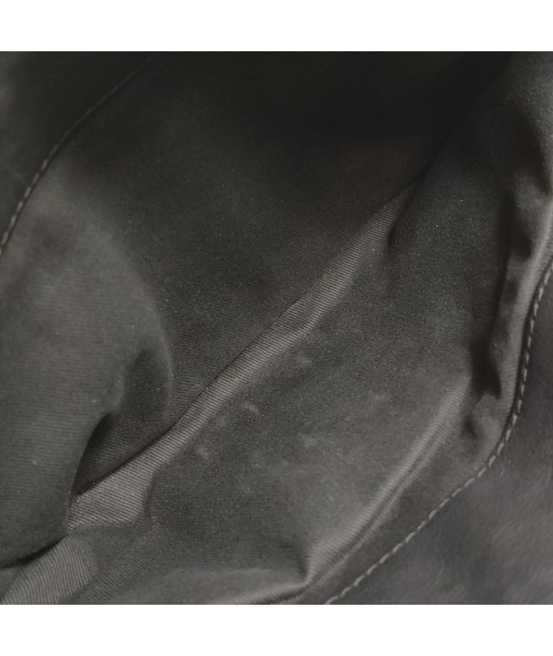 CHANEL Черная кожаная сумка через плечо, фото 6