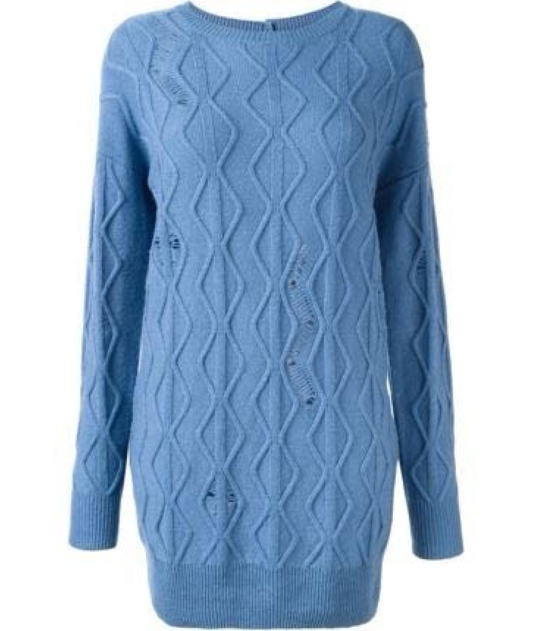 STELLA MCCARTNEY Голубой кашемировый джемпер / свитер, фото 1