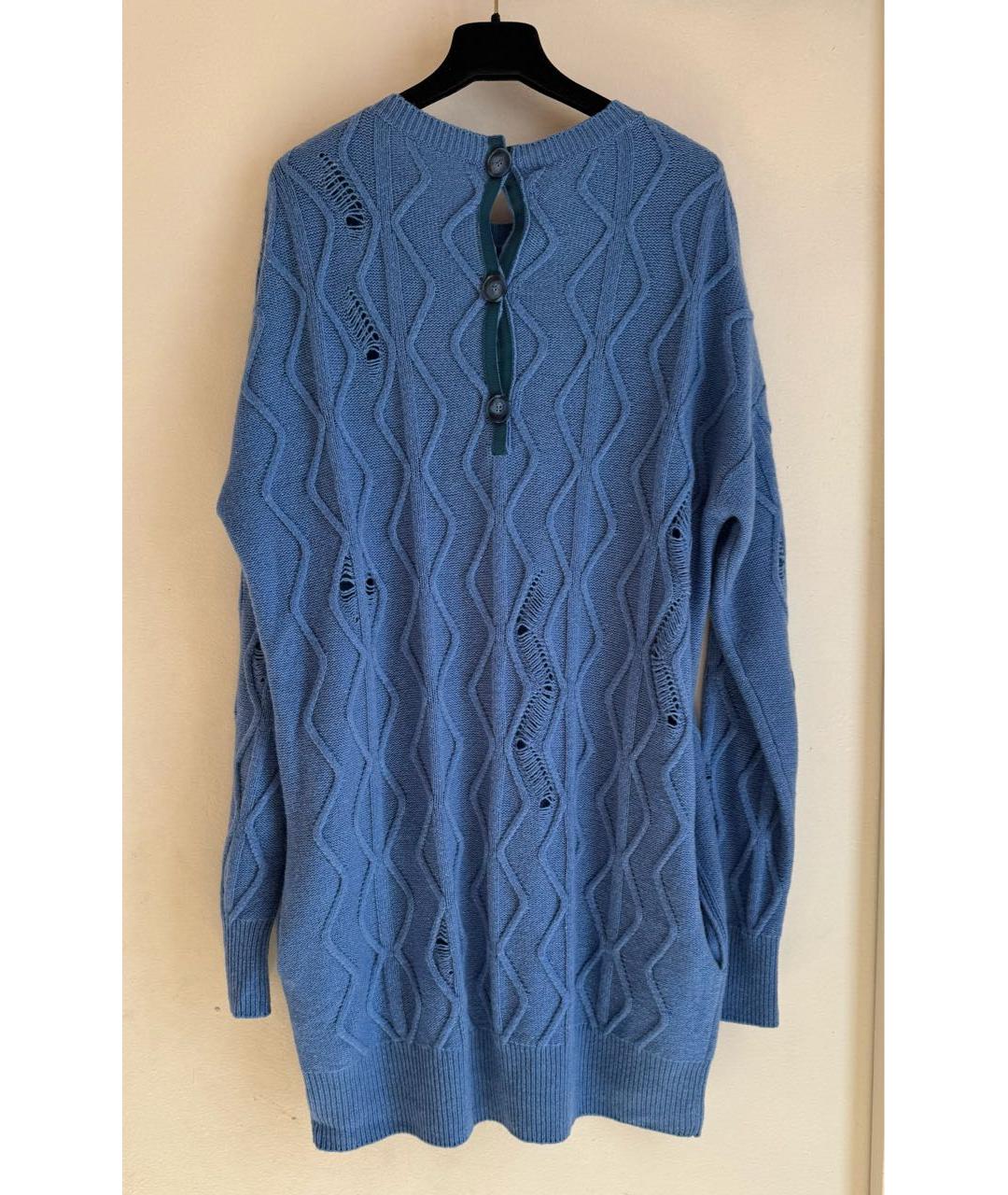 STELLA MCCARTNEY Голубой кашемировый джемпер / свитер, фото 6