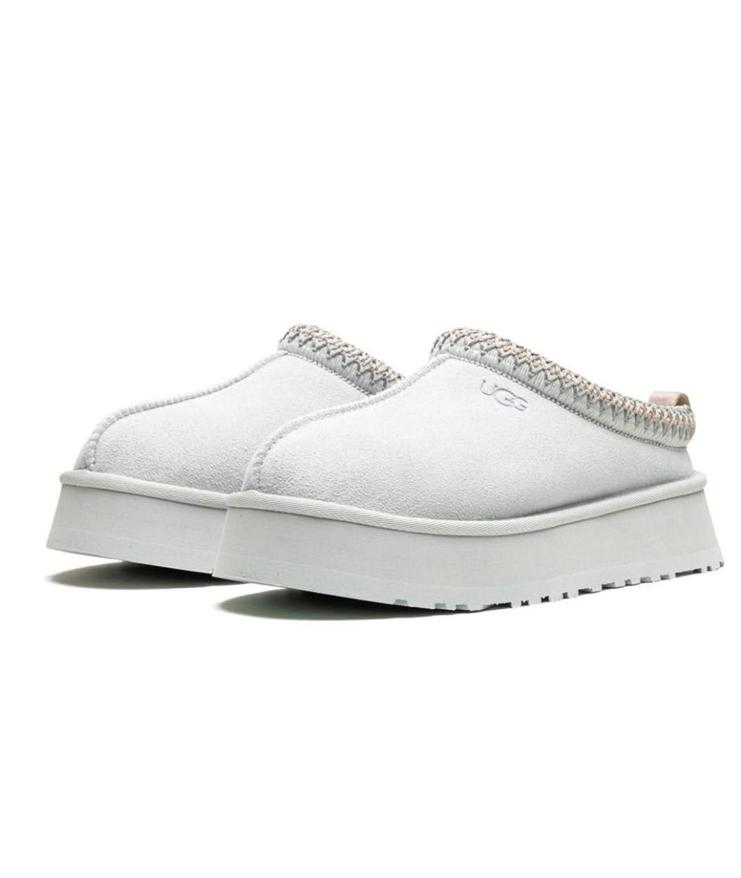 UGG AUSTRALIA Серые замшевые сабо, фото 7