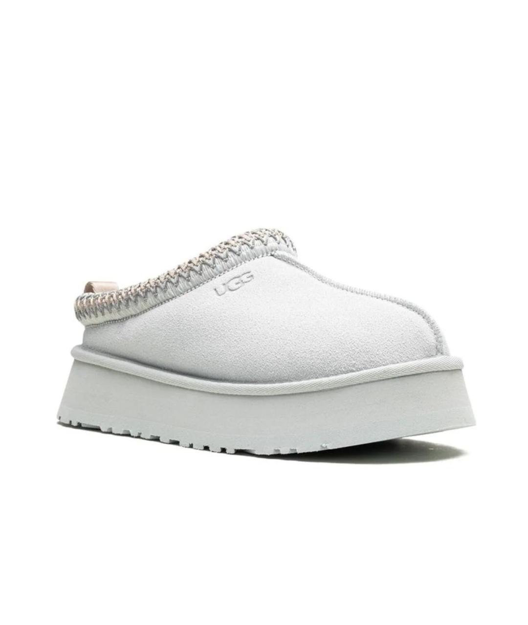 UGG AUSTRALIA Серые замшевые сабо, фото 6