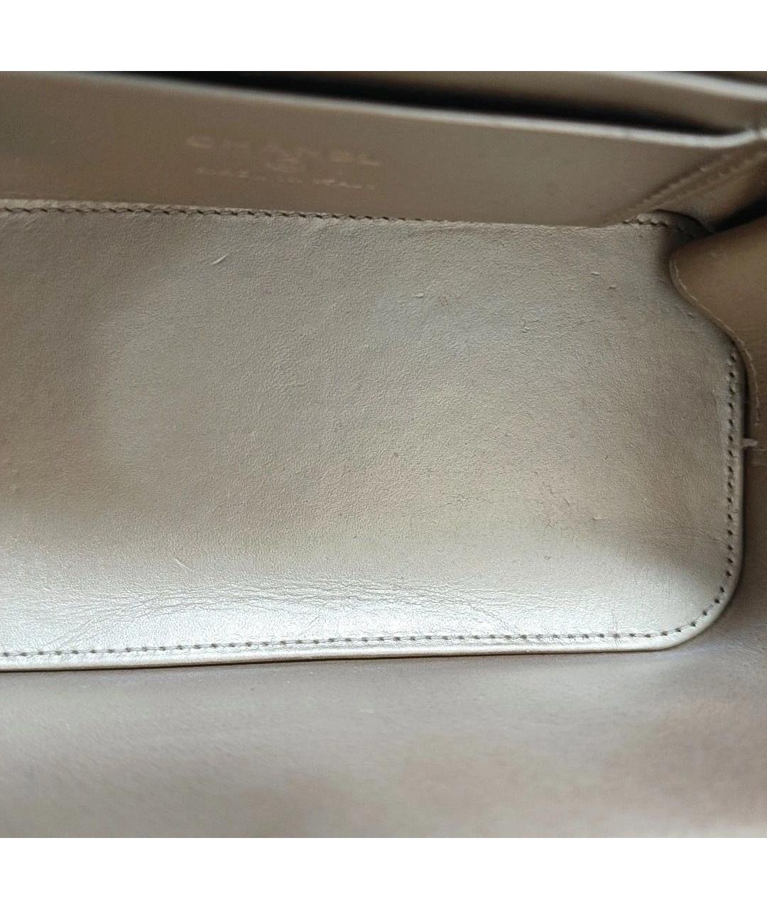 CHANEL Черная кожаная сумка через плечо, фото 8