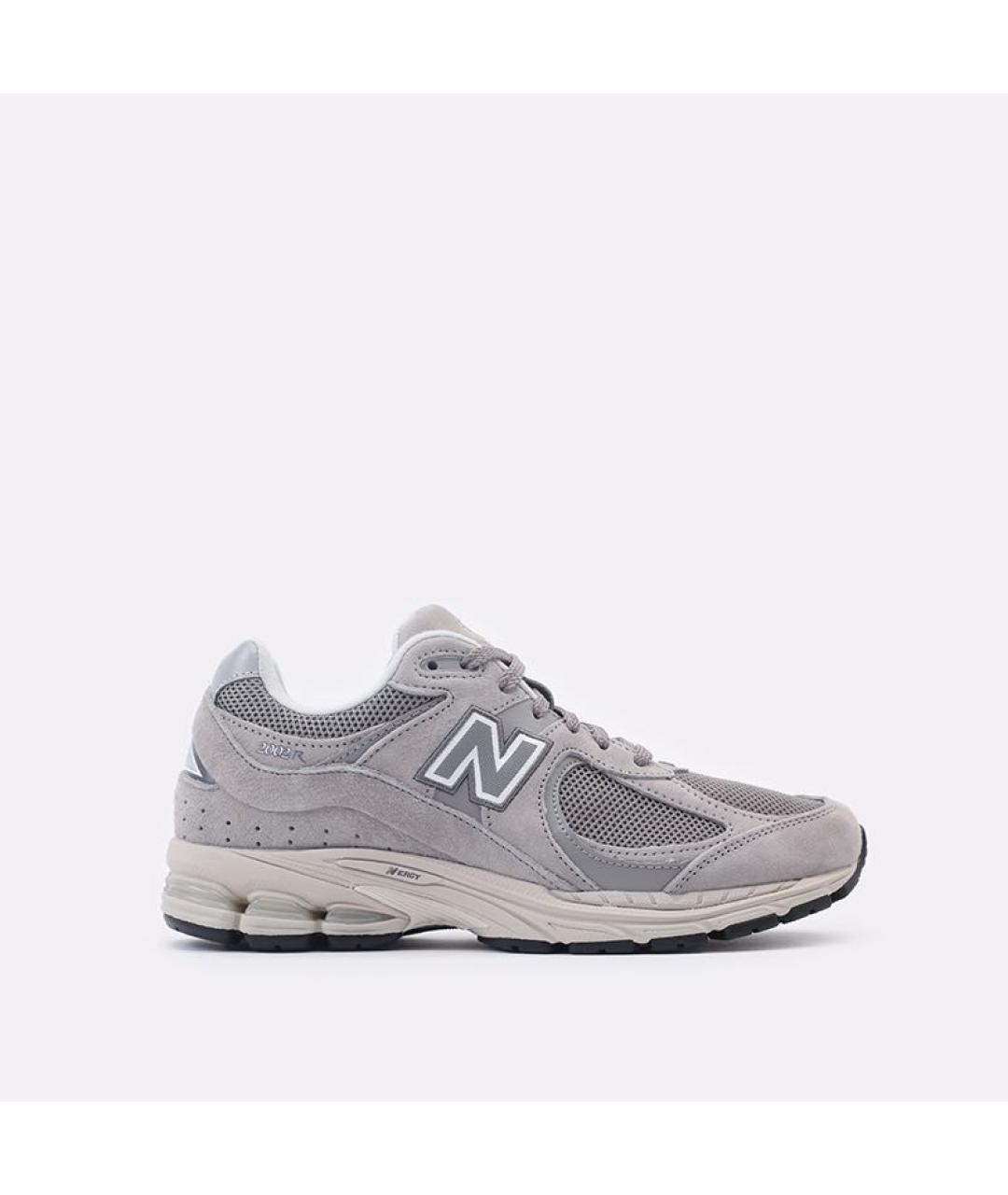 NEW BALANCE Серые замшевые низкие кроссовки / кеды, фото 4