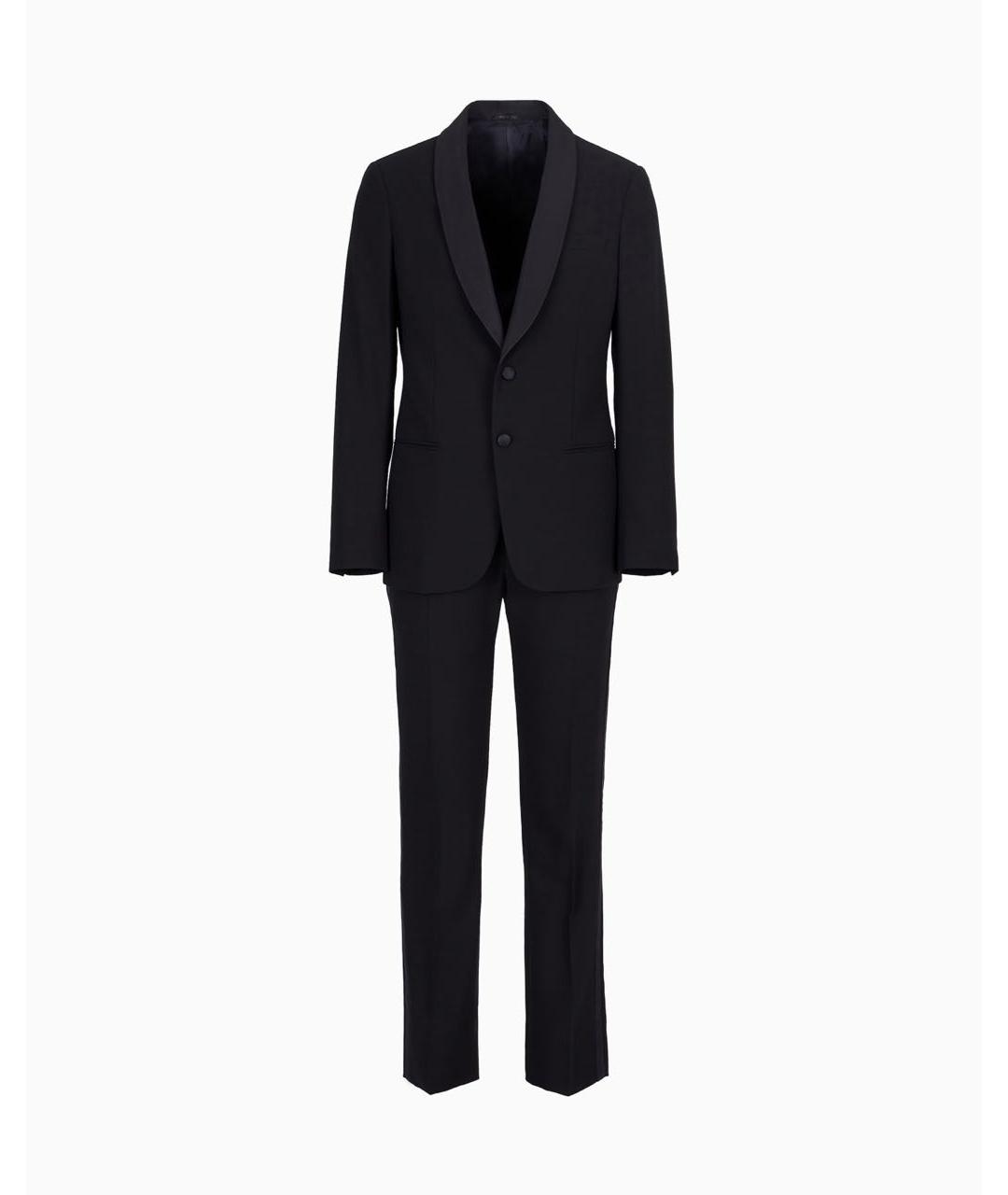 GIORGIO ARMANI Черный вечерний костюм, фото 9