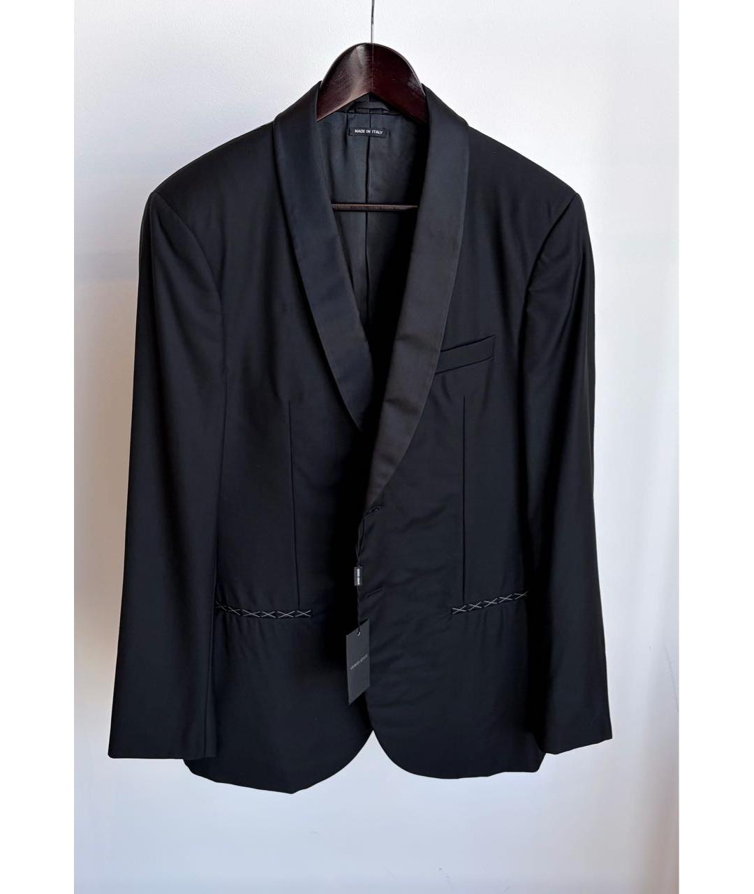 GIORGIO ARMANI Черный вечерний костюм, фото 3