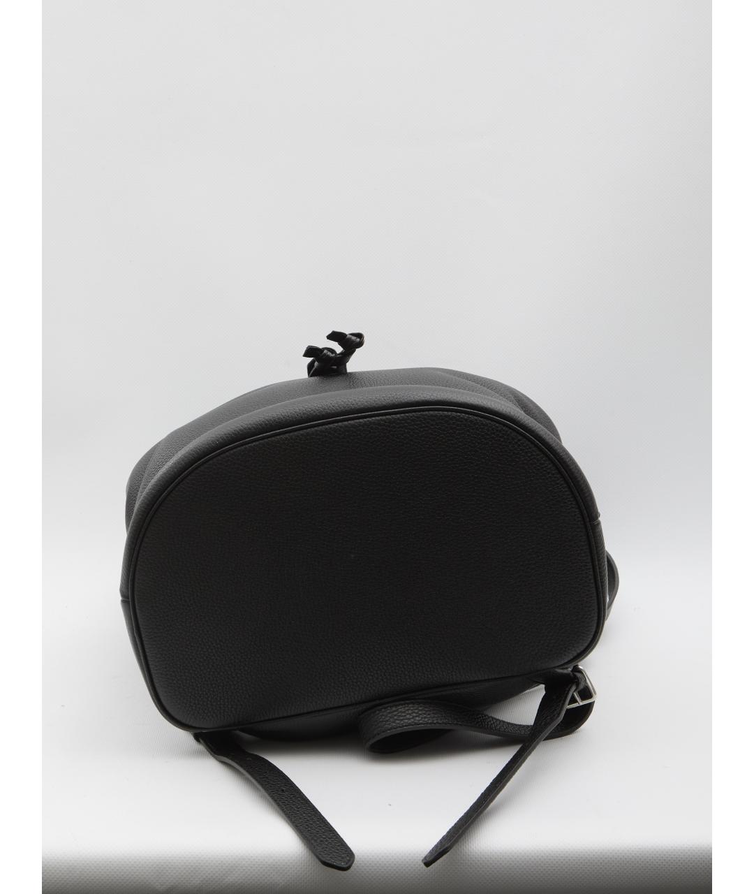 CELINE Черный кожаный рюкзак, фото 3