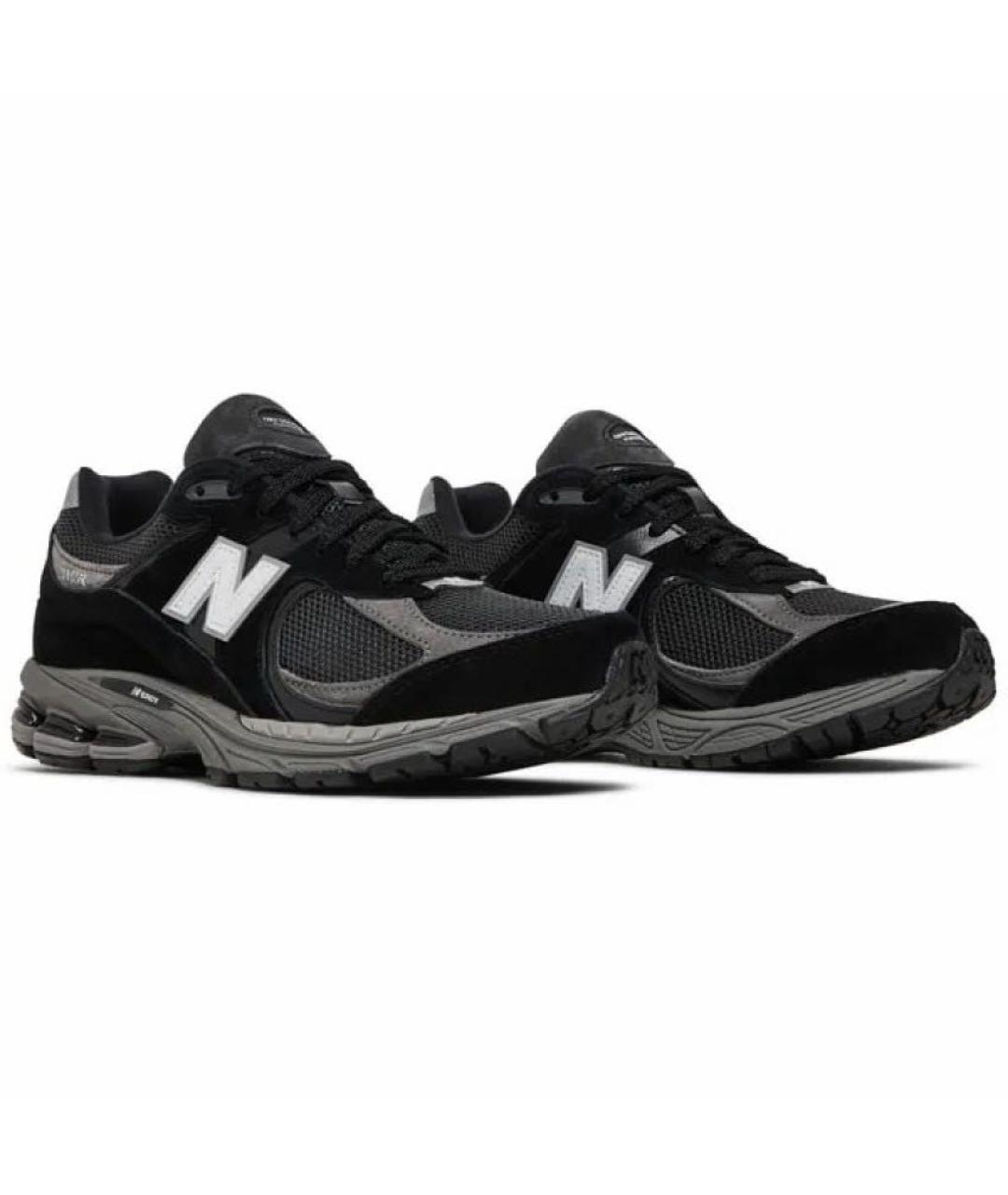 NEW BALANCE Черные замшевые кроссовки, фото 2