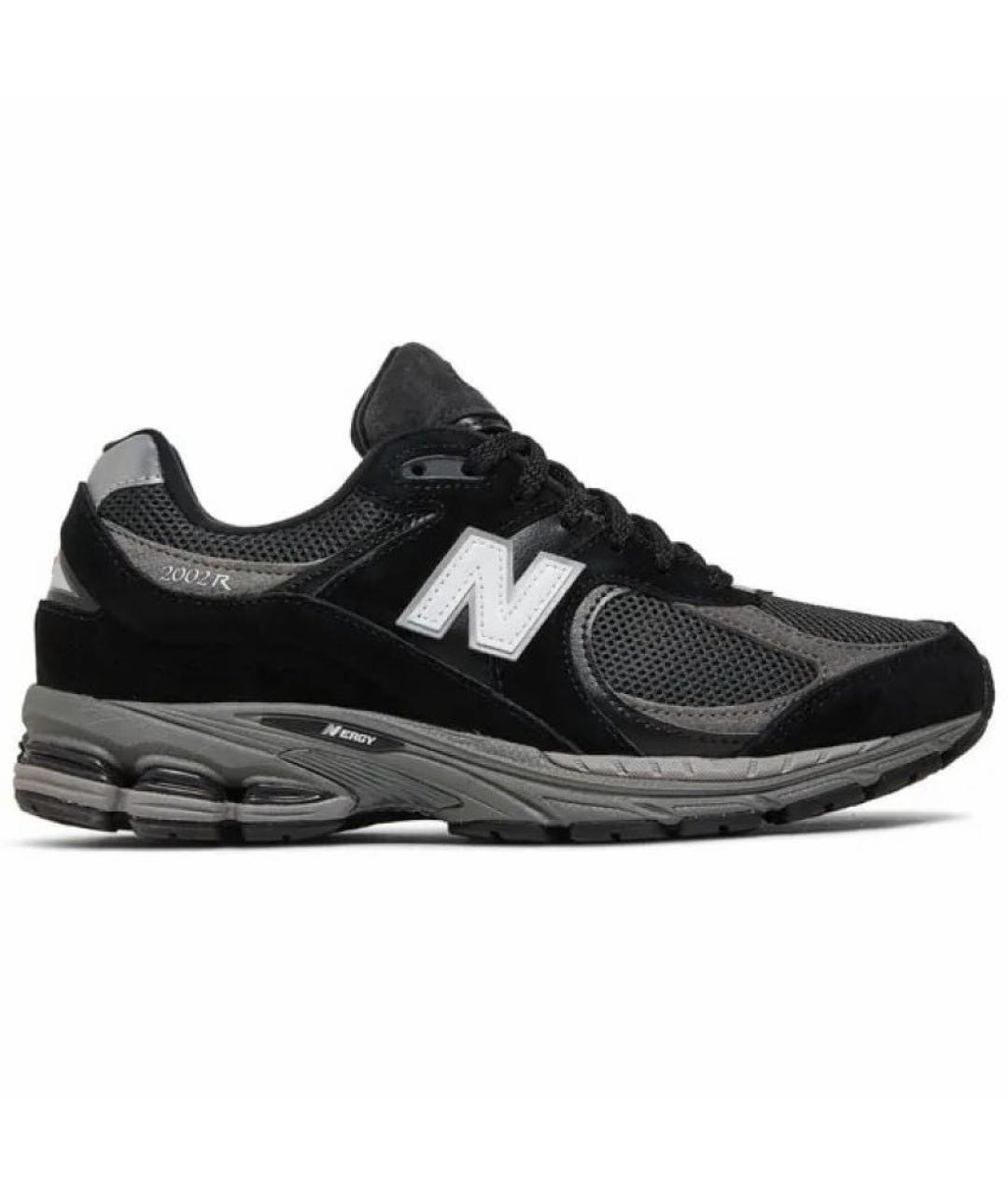 NEW BALANCE Черные замшевые низкие кроссовки / кеды, фото 1